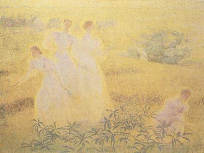 Philip Leslie Hale Girls in Sunlight (nn02) Sweden oil painting art